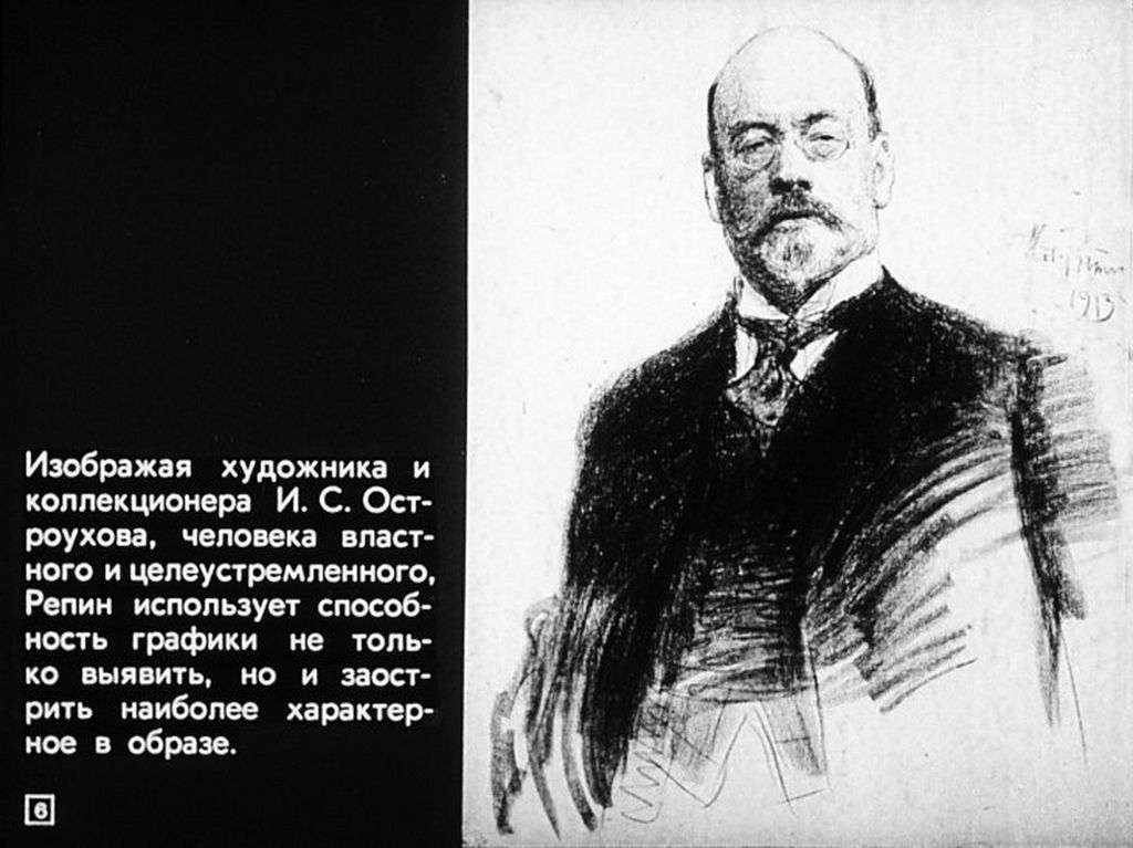 Русская портретная графика начала ХХ века