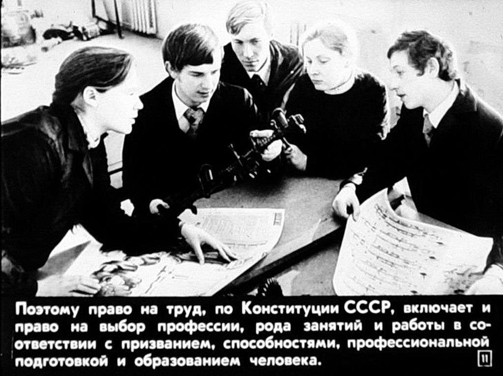 Трудовые права советской молодёжи