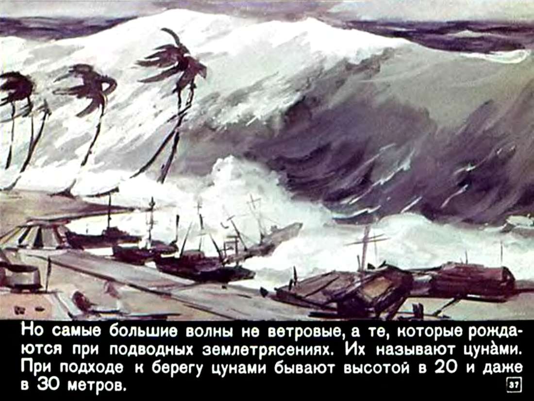 С.Сахарнов. Ветер над волнами
