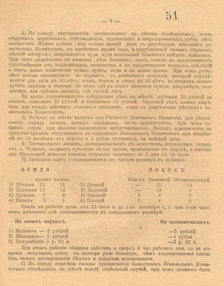 Извѣстiя Курскаго Губернскаго Земельнаго Комитета. Iюль 1917 года