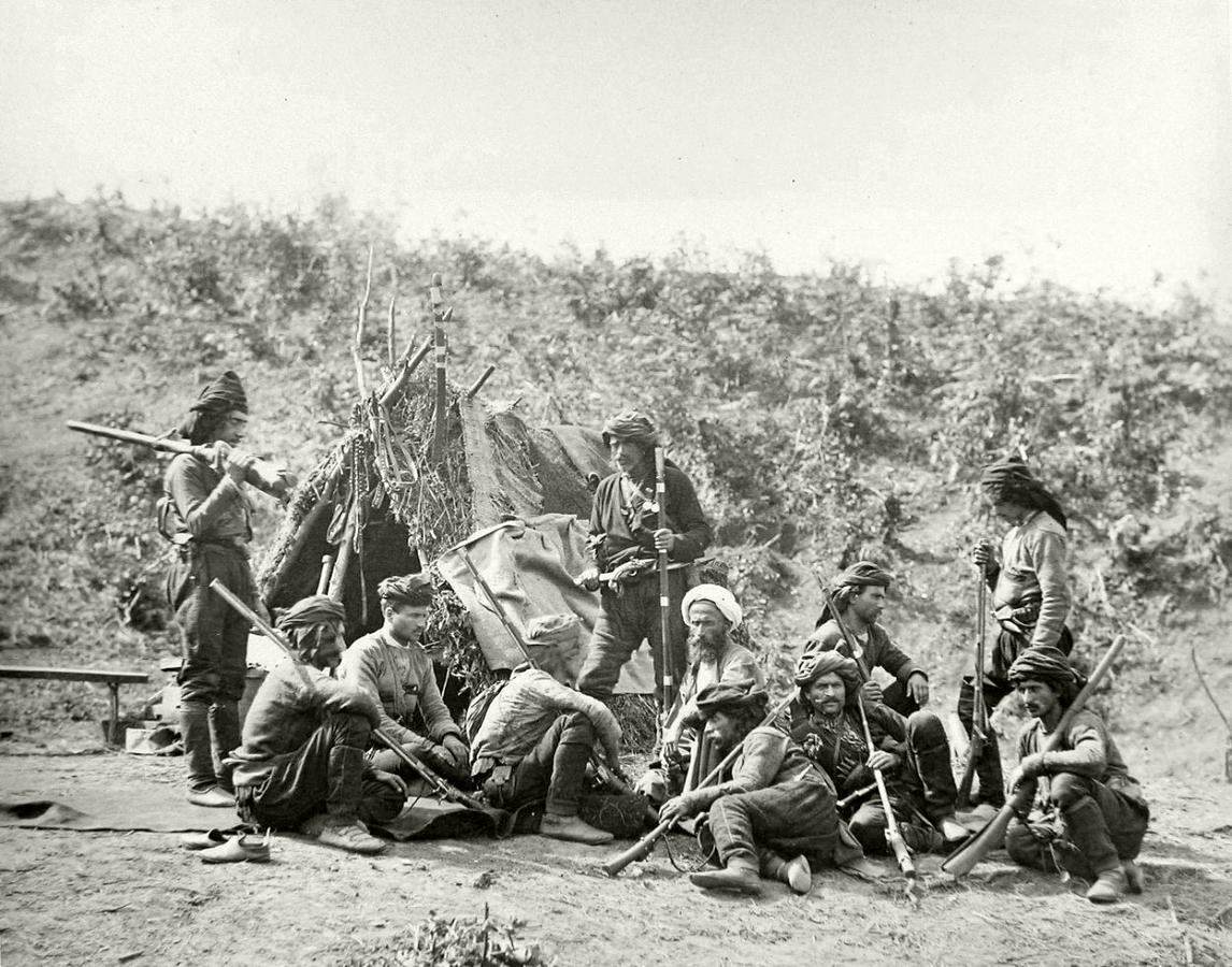 Рионский отряд на Кавказском фронте. 1877-1878 г.