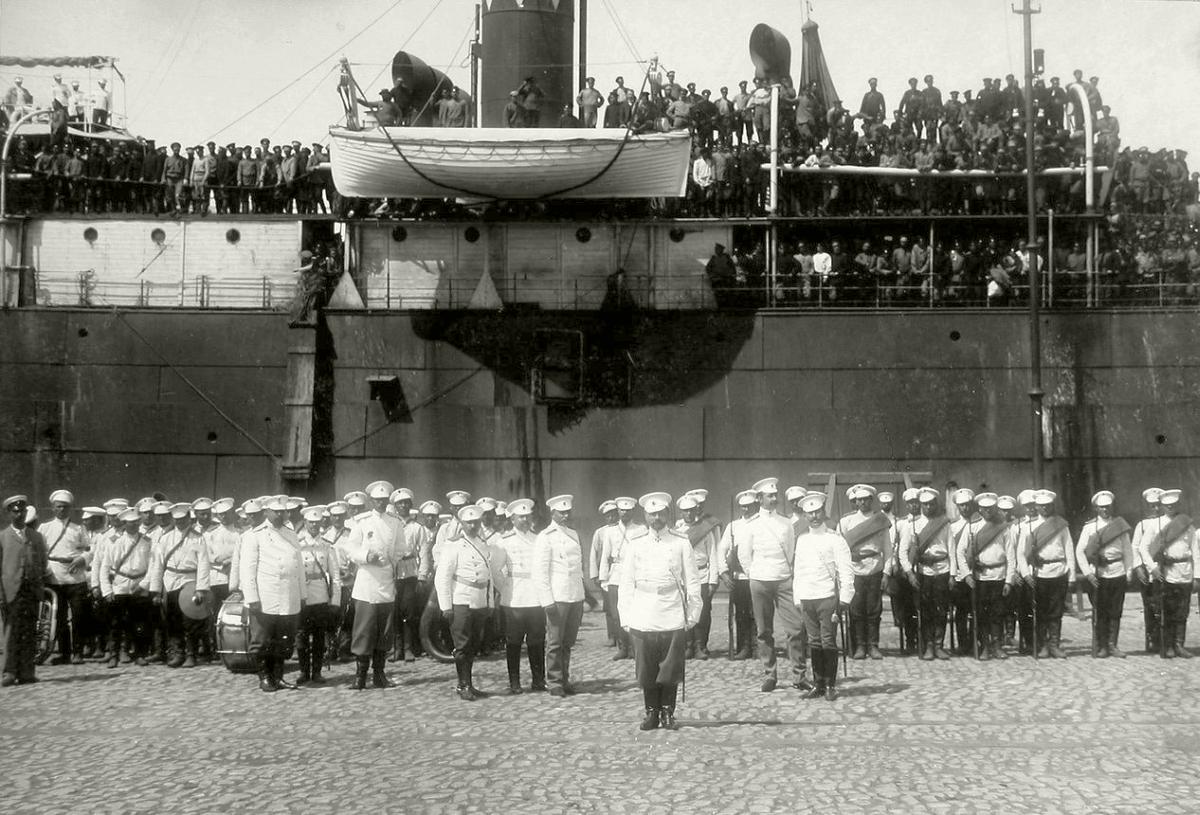 Период русско–японской войны и мирной конференции в Портсмуте