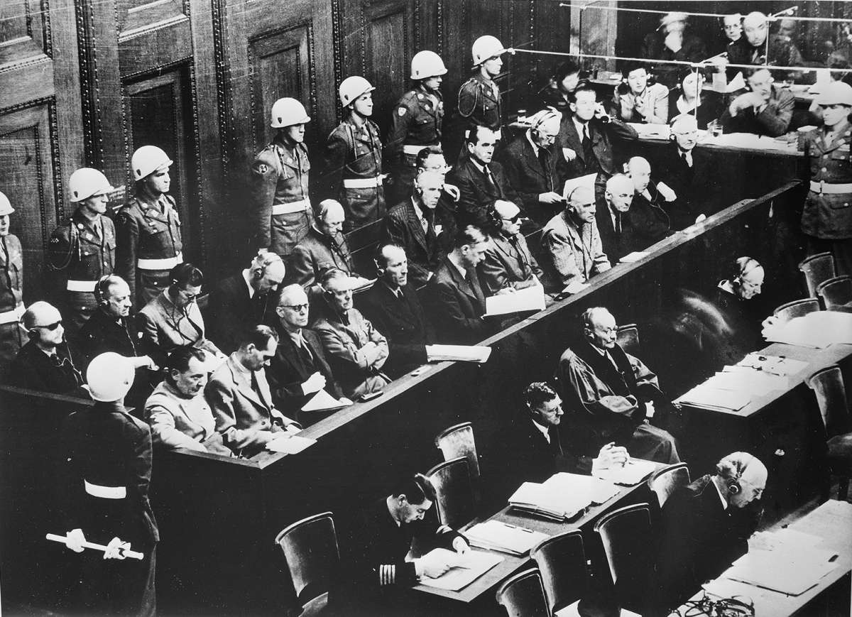 Нюрнбергский процесс на снимках Виктора Антоновича Тёмина (1945-1946)