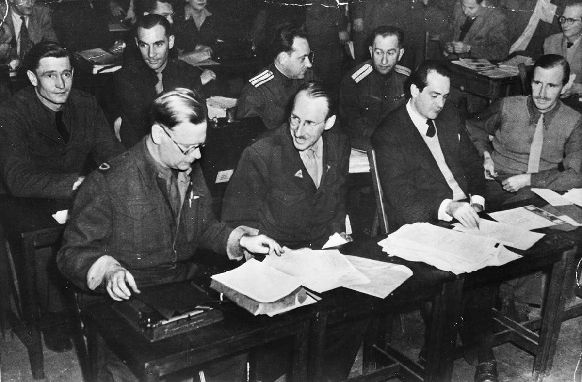 Нюрнбергский процесс на снимках Виктора Антоновича Тёмина (1945-1946)
